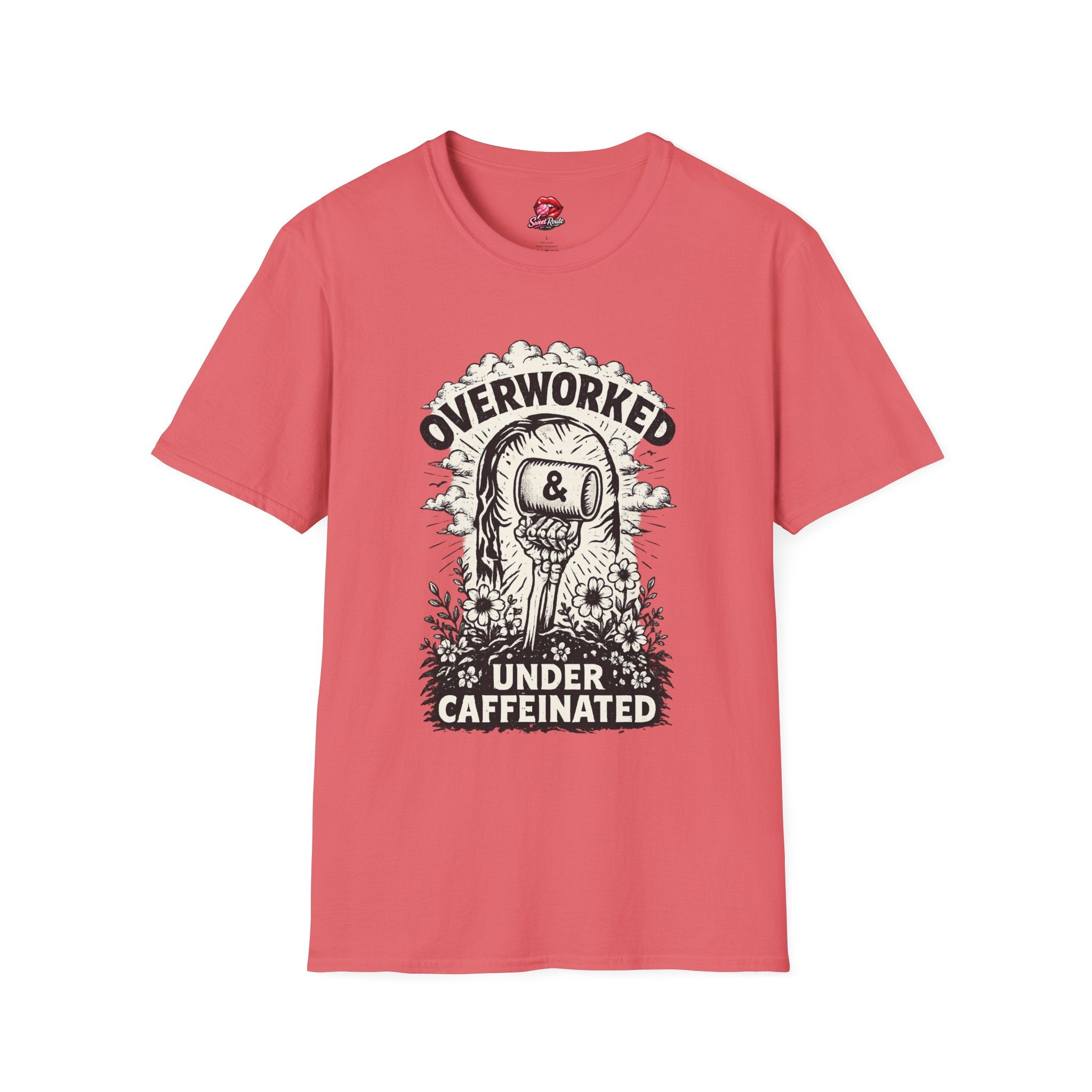 Overworked & Under Caffeinated T-Shirt