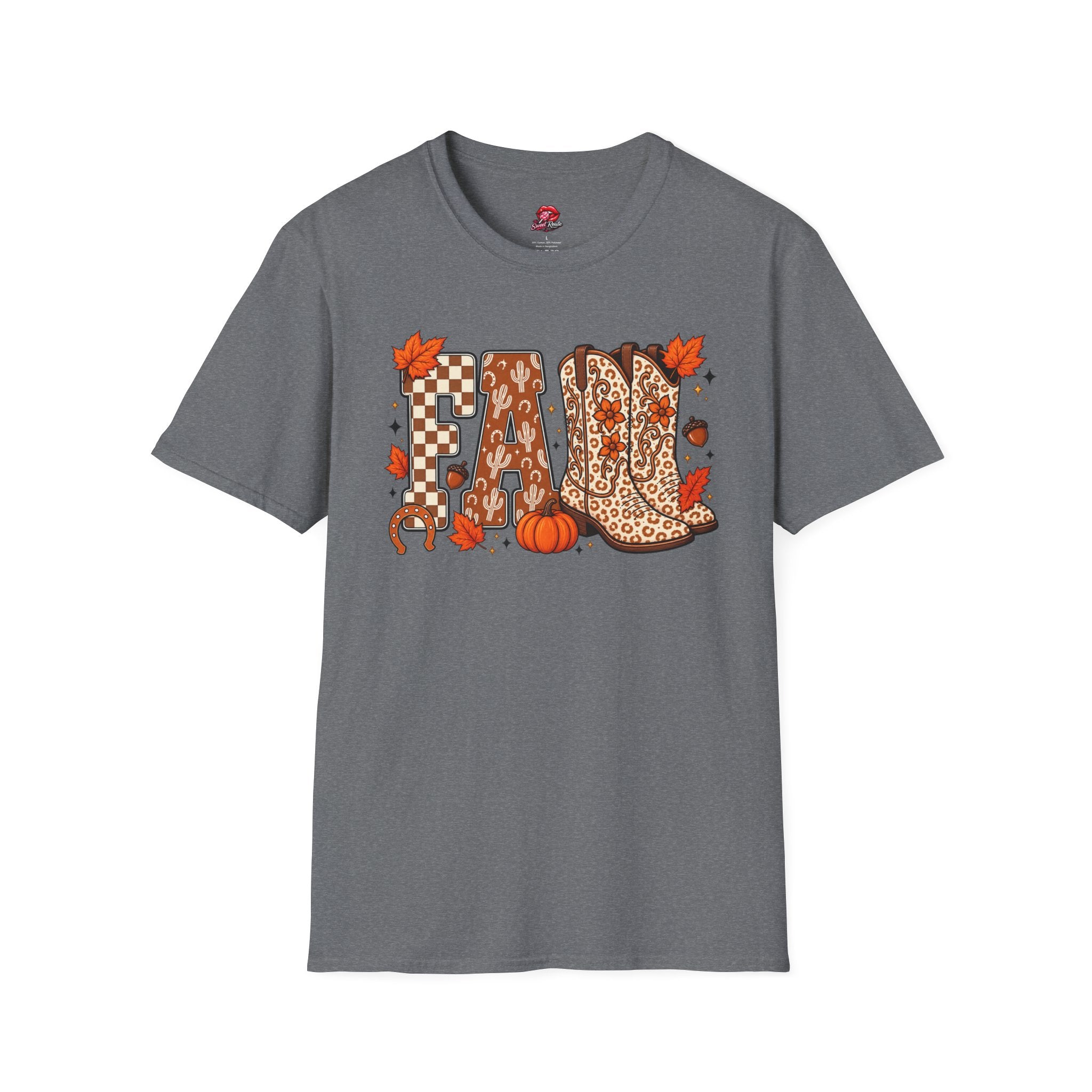 Pumpkin, Boots Fall Tee