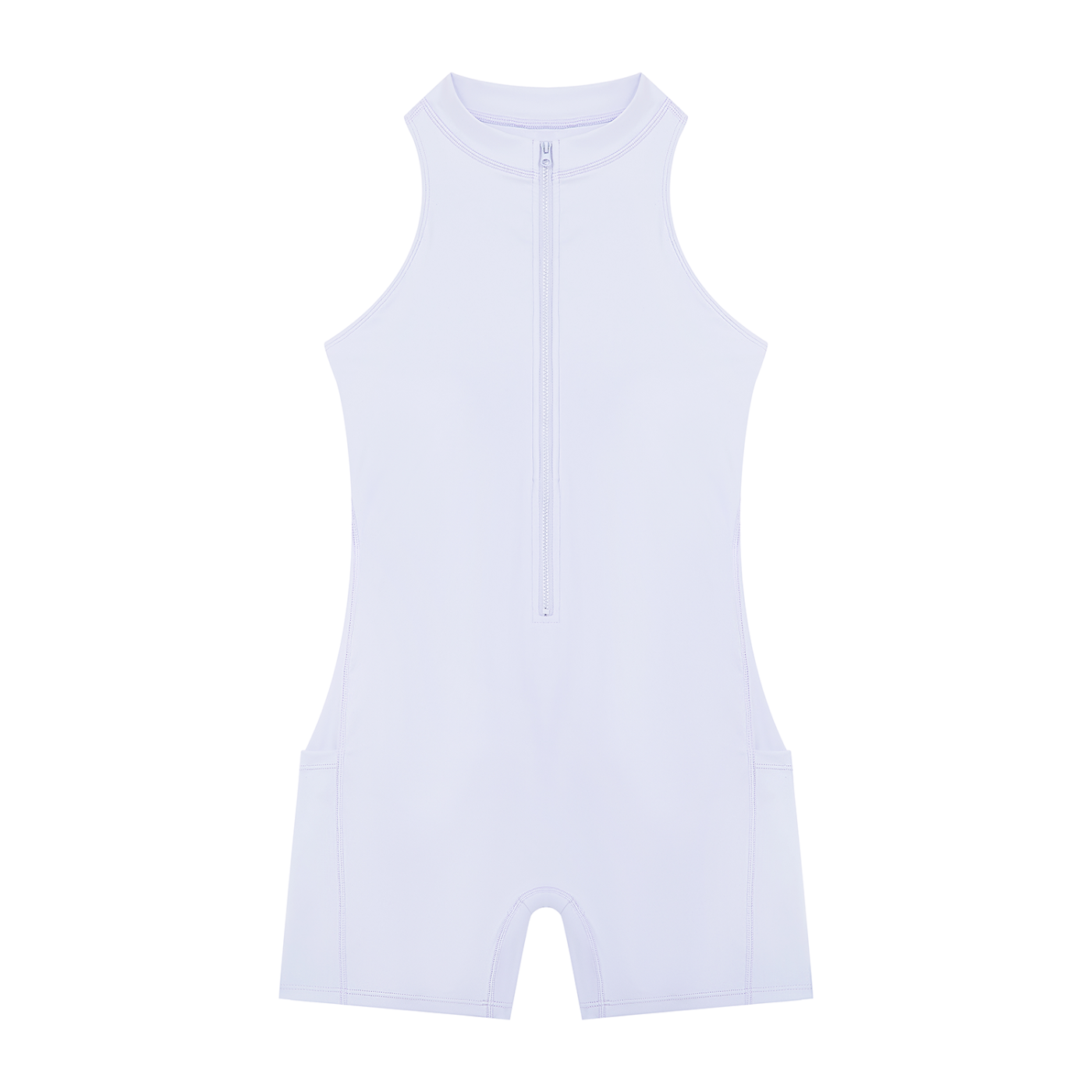 Women’s Quarter-Zip Yoga Romper