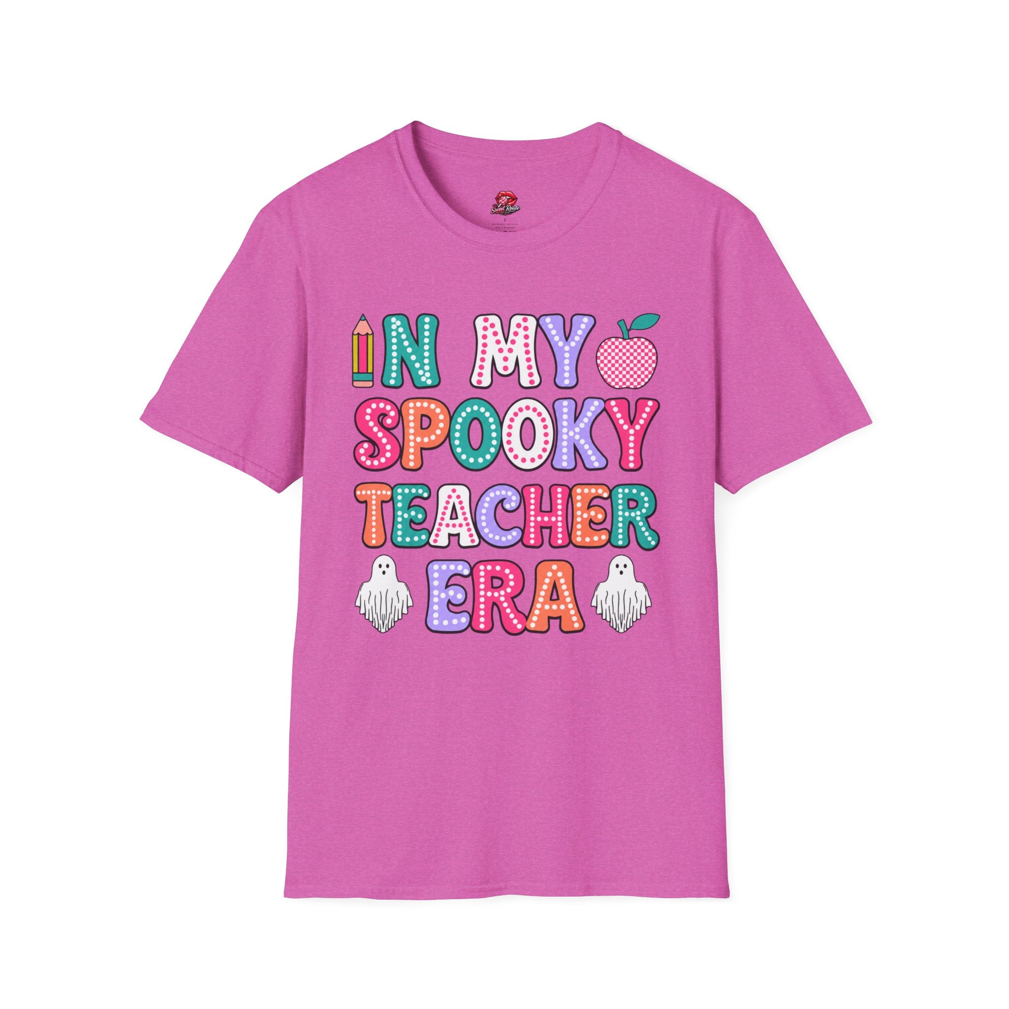 In My Spooky Teacher Era Colorful Halloween Classroom T-Shirt