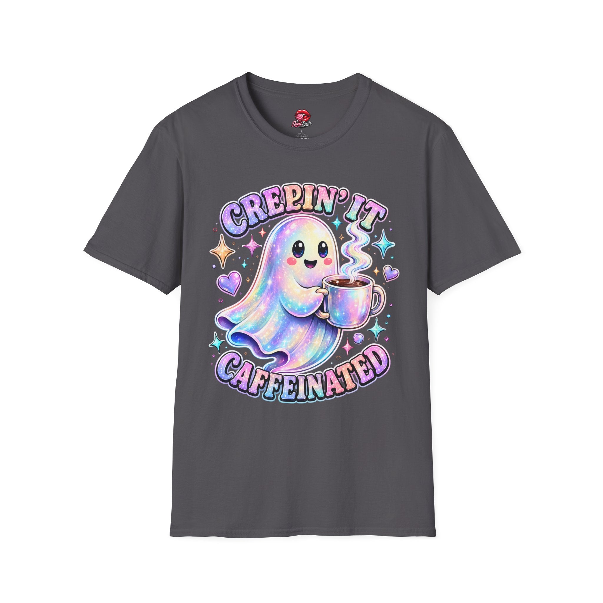 Creepin' It ghost sipping coffee T-Shirt