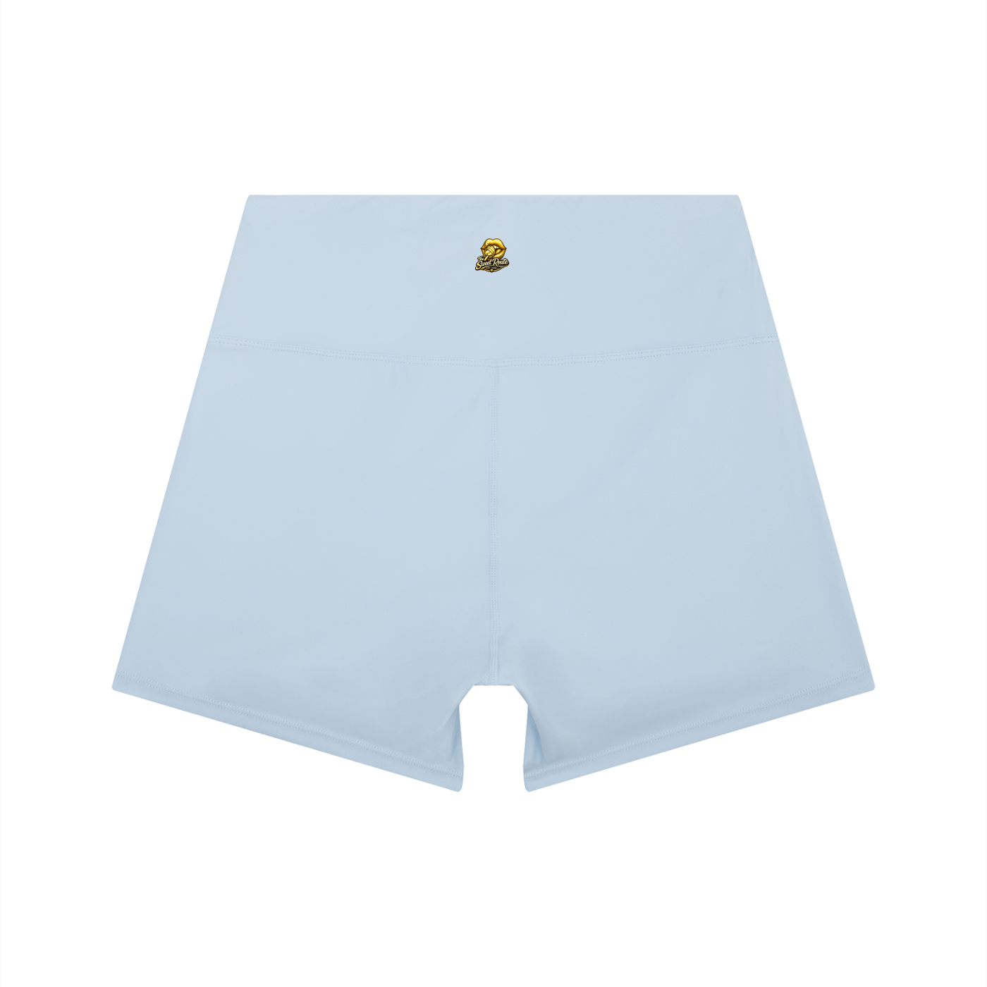Sweet Route Women’s High-Waist Color Block Yoga Shorts
