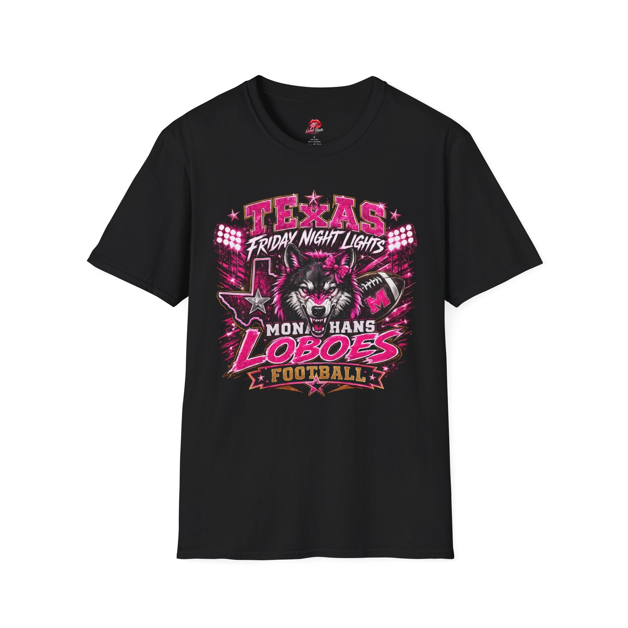Texas Friday Night Lights Loboes Football T-Shirt
