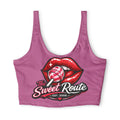 Pink Sweet Route Sports Bra