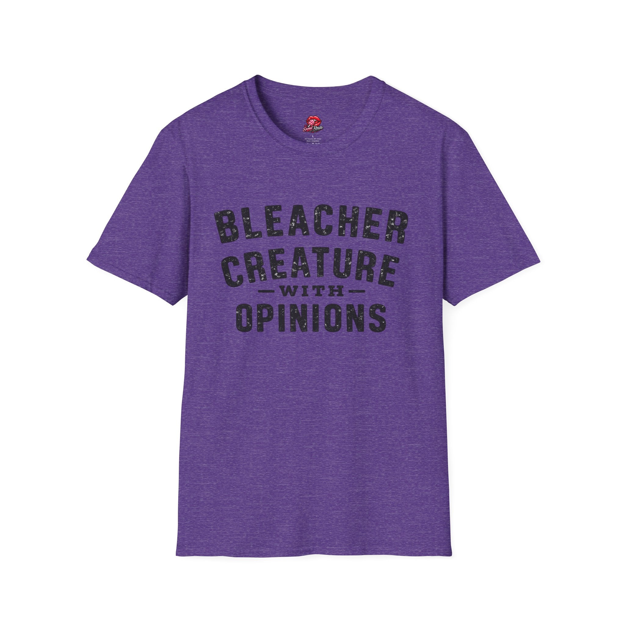 Bleacher Creature With Opinions T-Shirt Funny