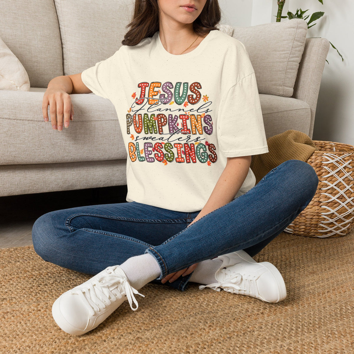 Jesus, Pumpkins & Blessings T-Shirt