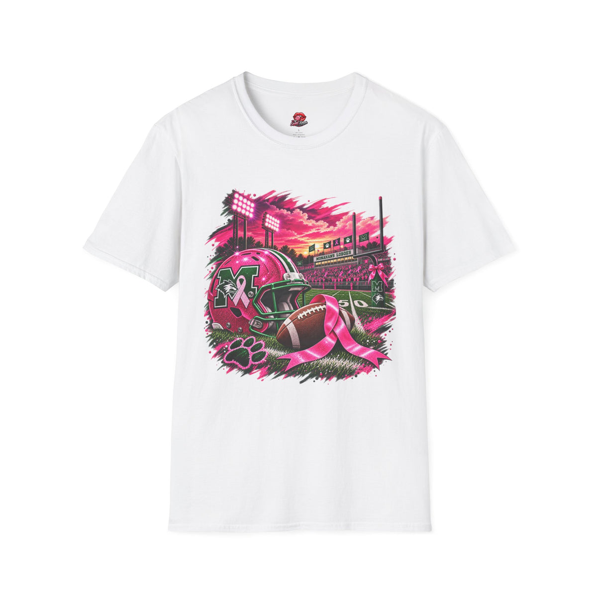 Loboes Football Breast Cancer Awareness T-Shirt
