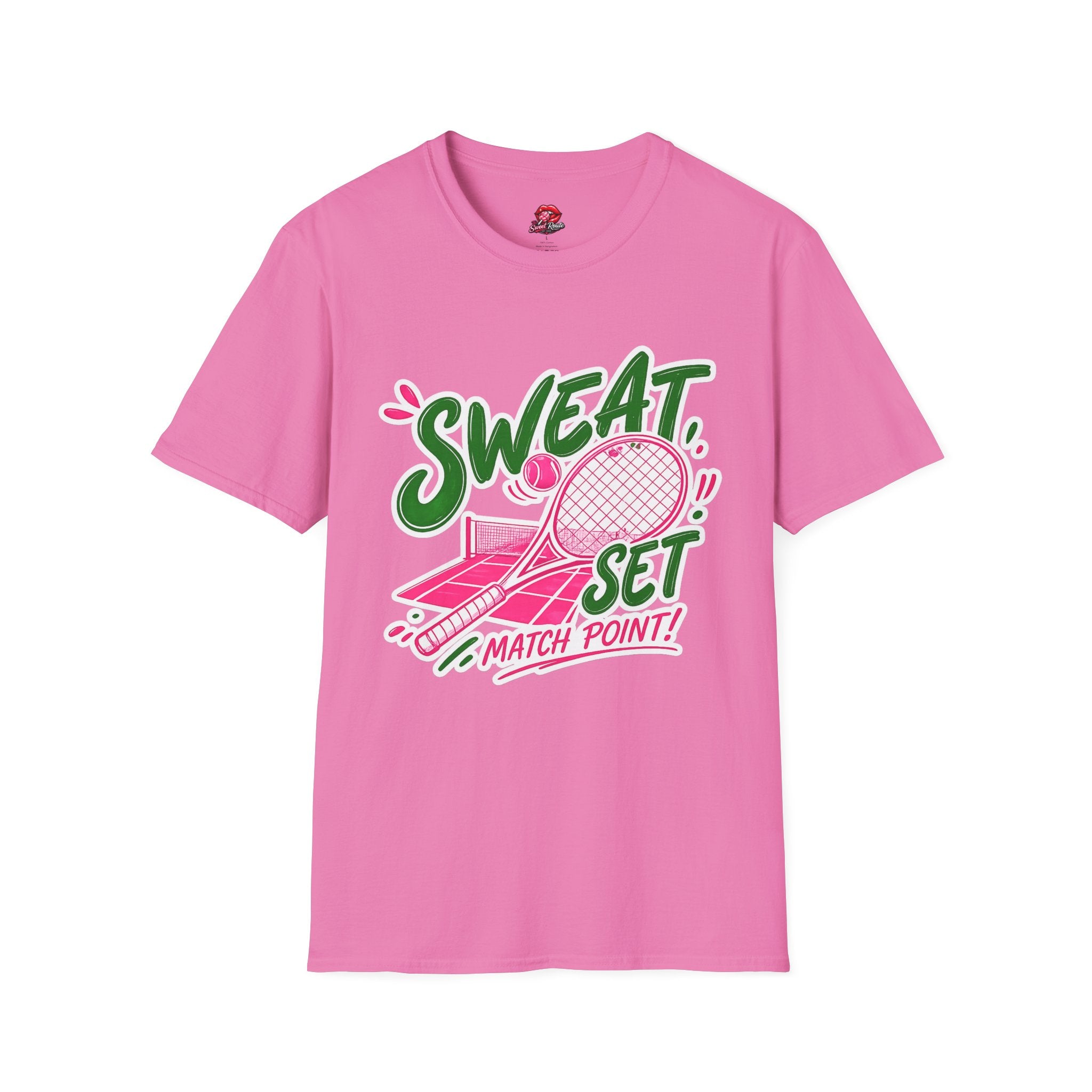 Sweat, Set, Match Point! Tennis Tee