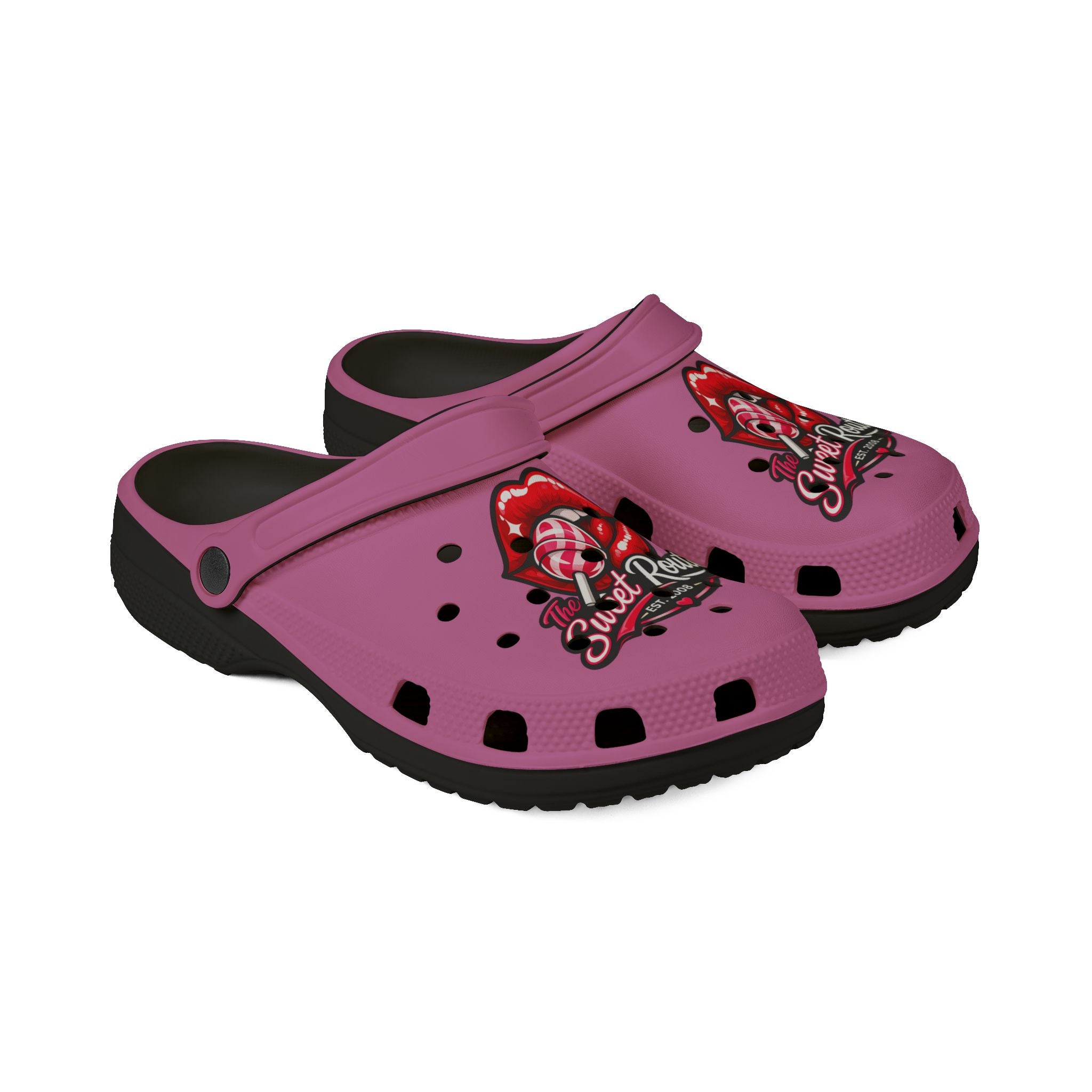 Sweet Route Logo Clogs