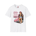 Heifer Pinup Girl with Pink Classic Car T-Shirt