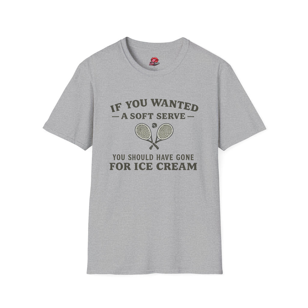 If You Wanted a Soft Serve Tennis TShirt