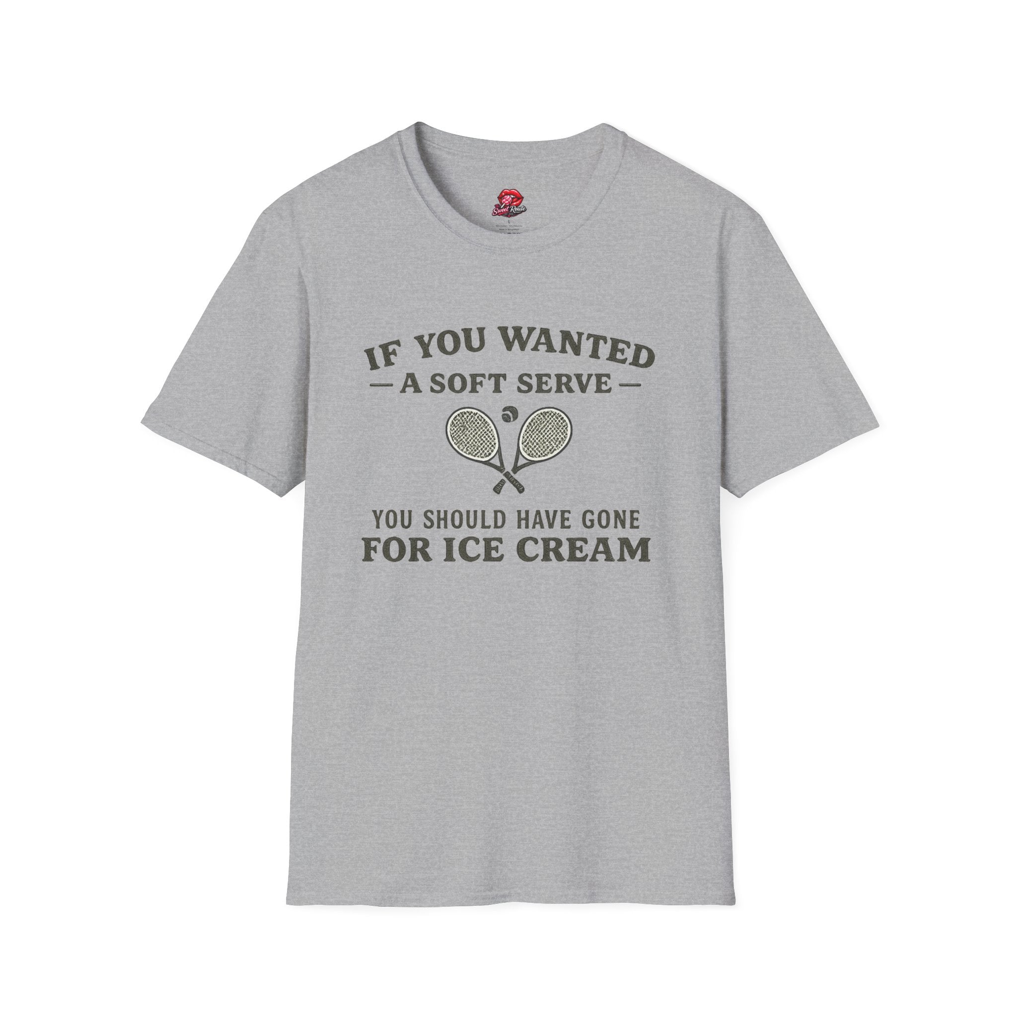 If You Wanted a Soft Serve Tennis TShirt