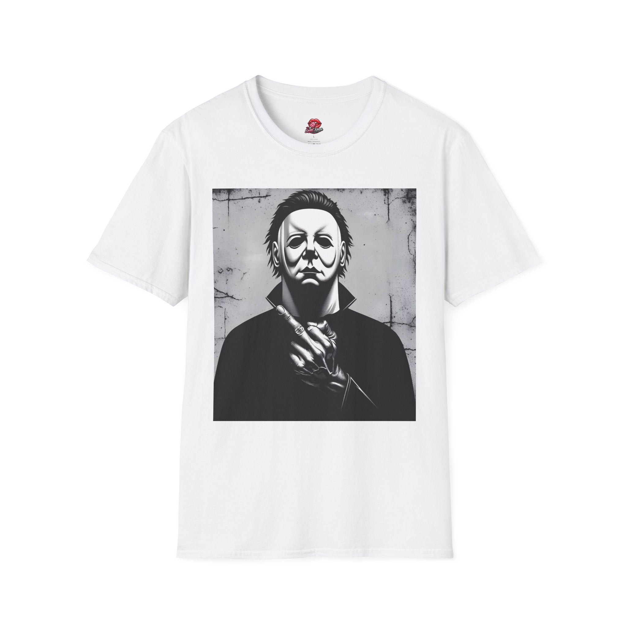Horror Mask Portrait T-Shirt