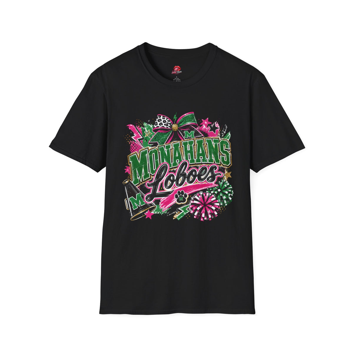 Monahan's Loboes Cheerleader T-Shirt