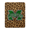 Loboes Sherpa Fleece Blanket – Leopard Print