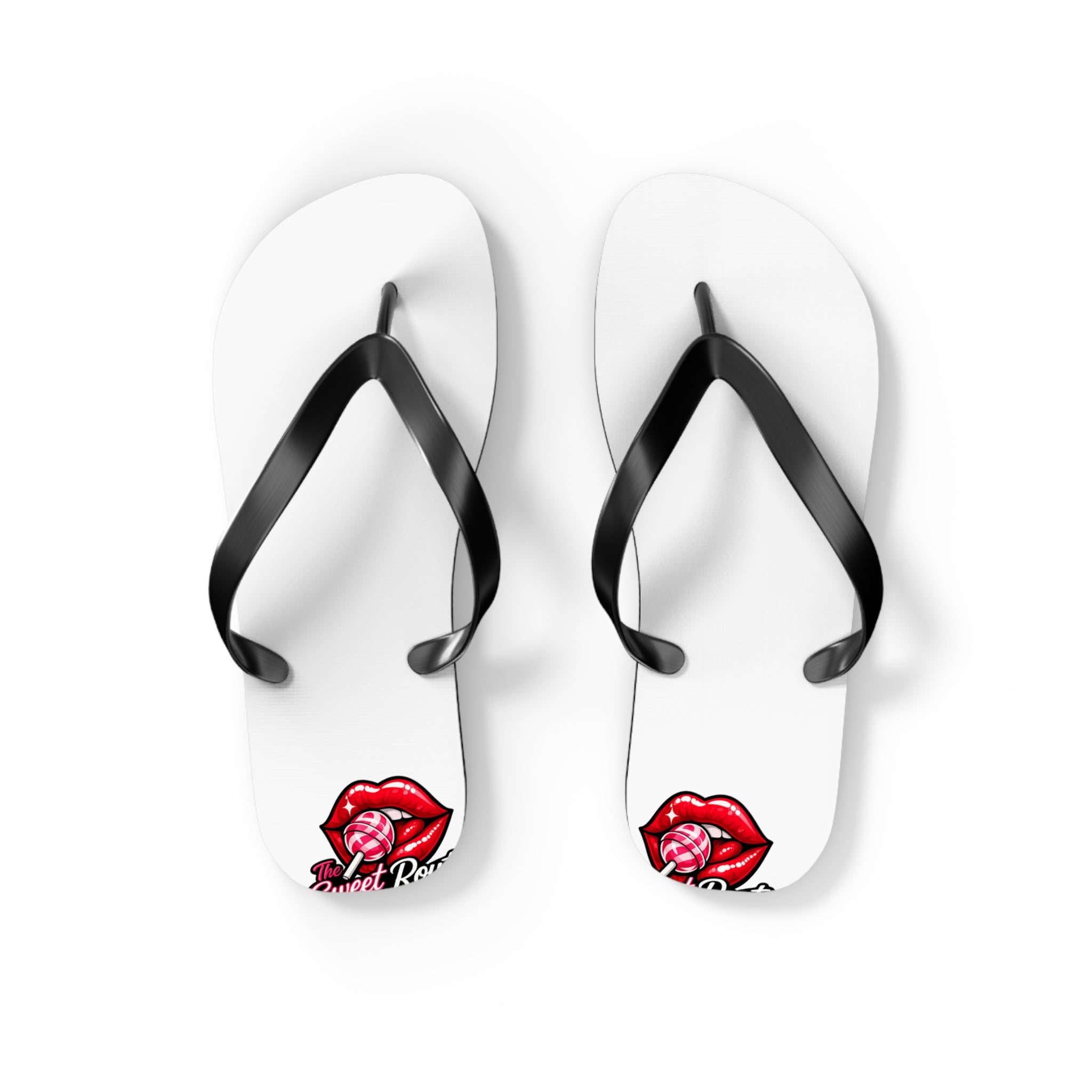 Sweet Route Logo Beach Sandals