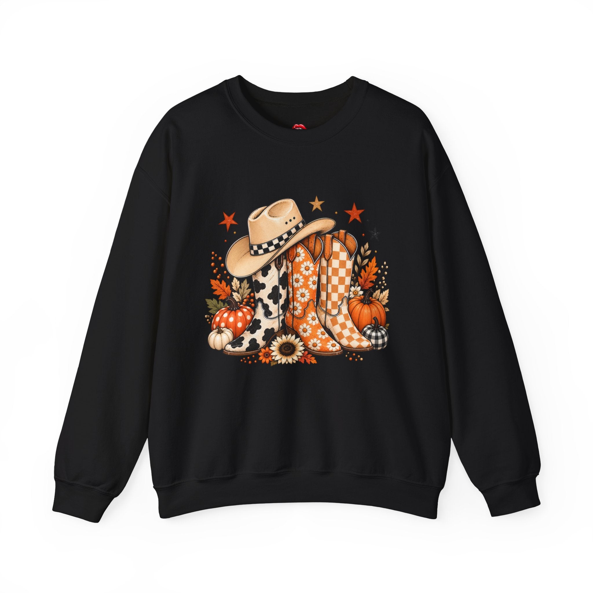 Cowboy Boots & Hat Fall Sweatshirt