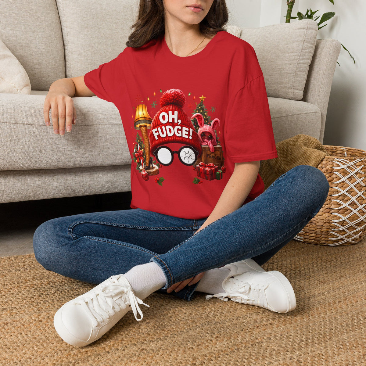 Oh, Fudge! Christmas Movie Quote T-Shirt