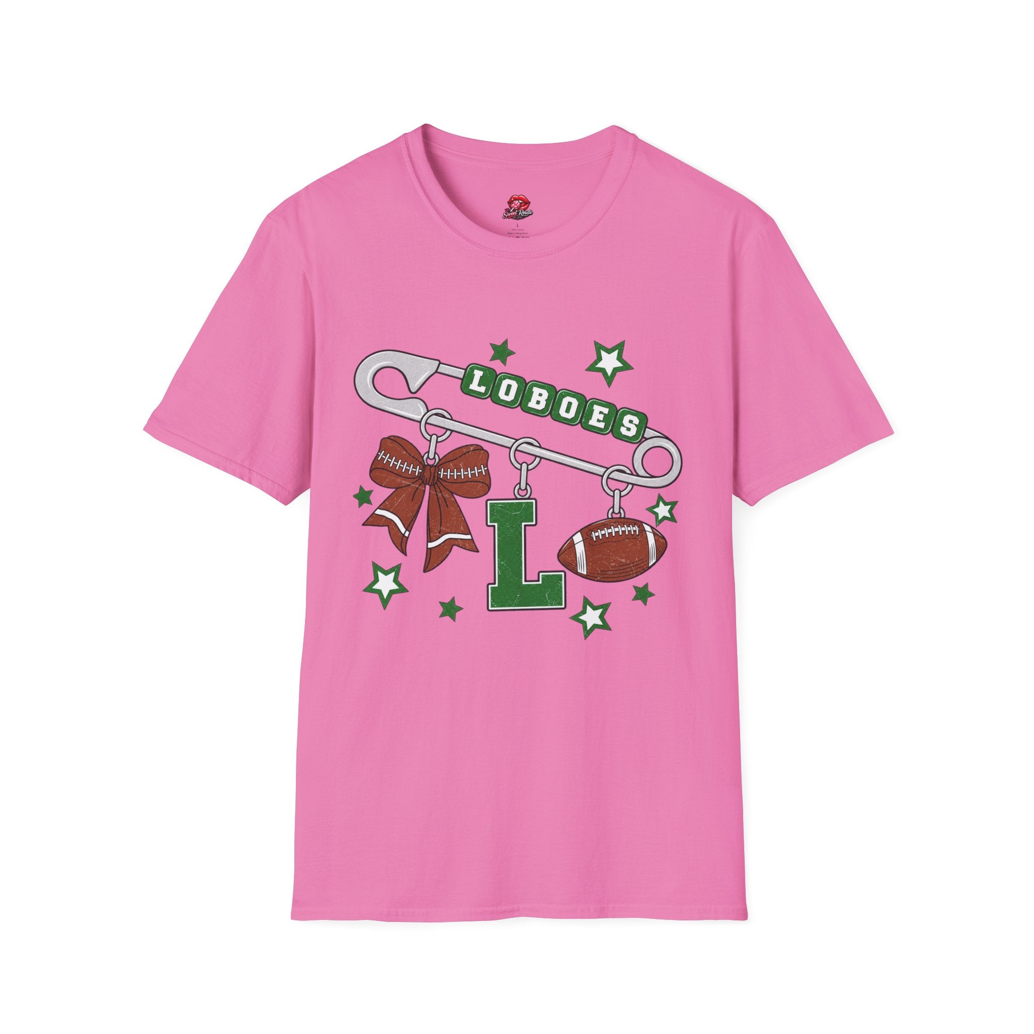 Loboes Football Charm T-Shirt