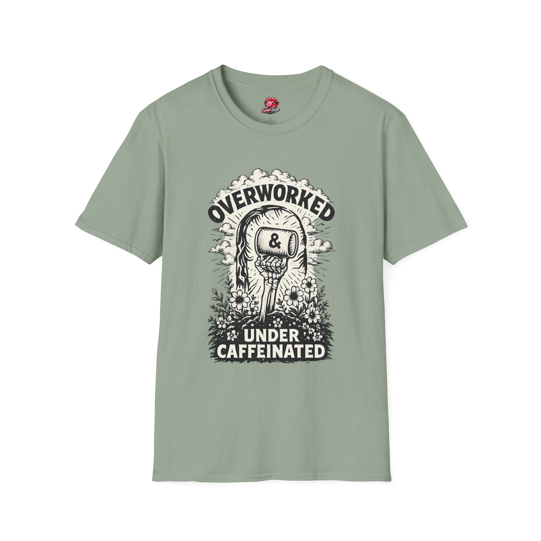 Overworked & Under Caffeinated T-Shirt