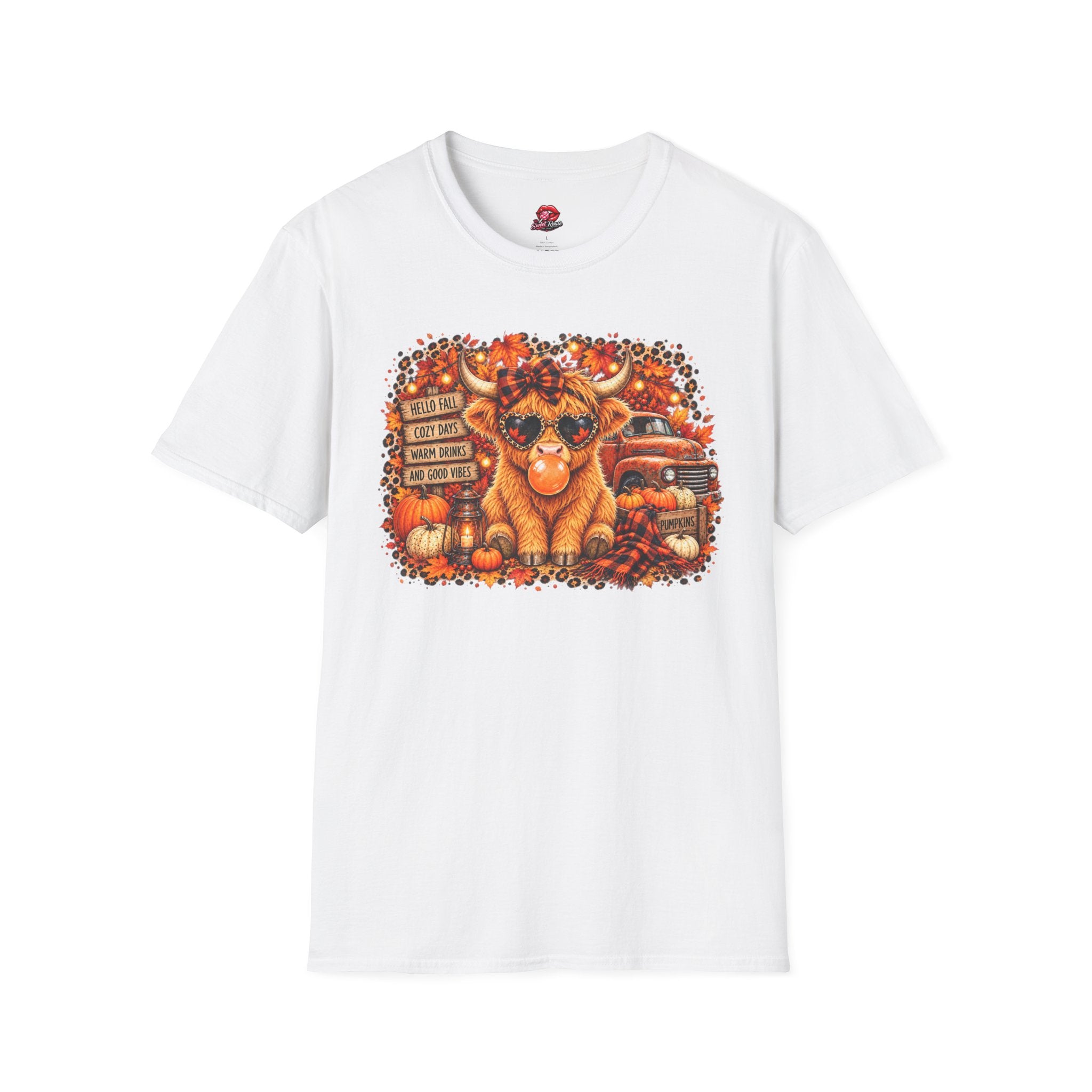 Hello Fall, Cozy Days, Warm Drinks Autumn Tee