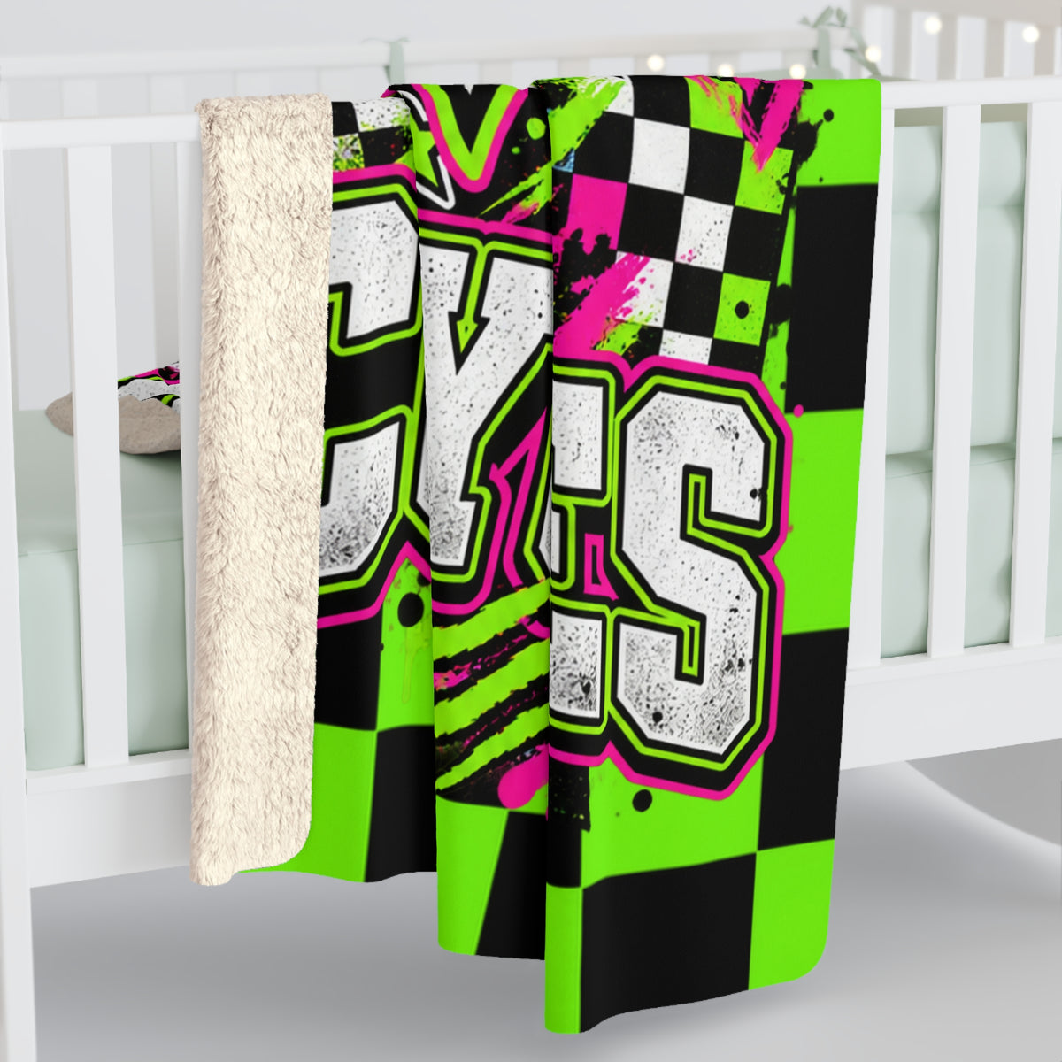 Crane County Coyotes Sherpa Blanket