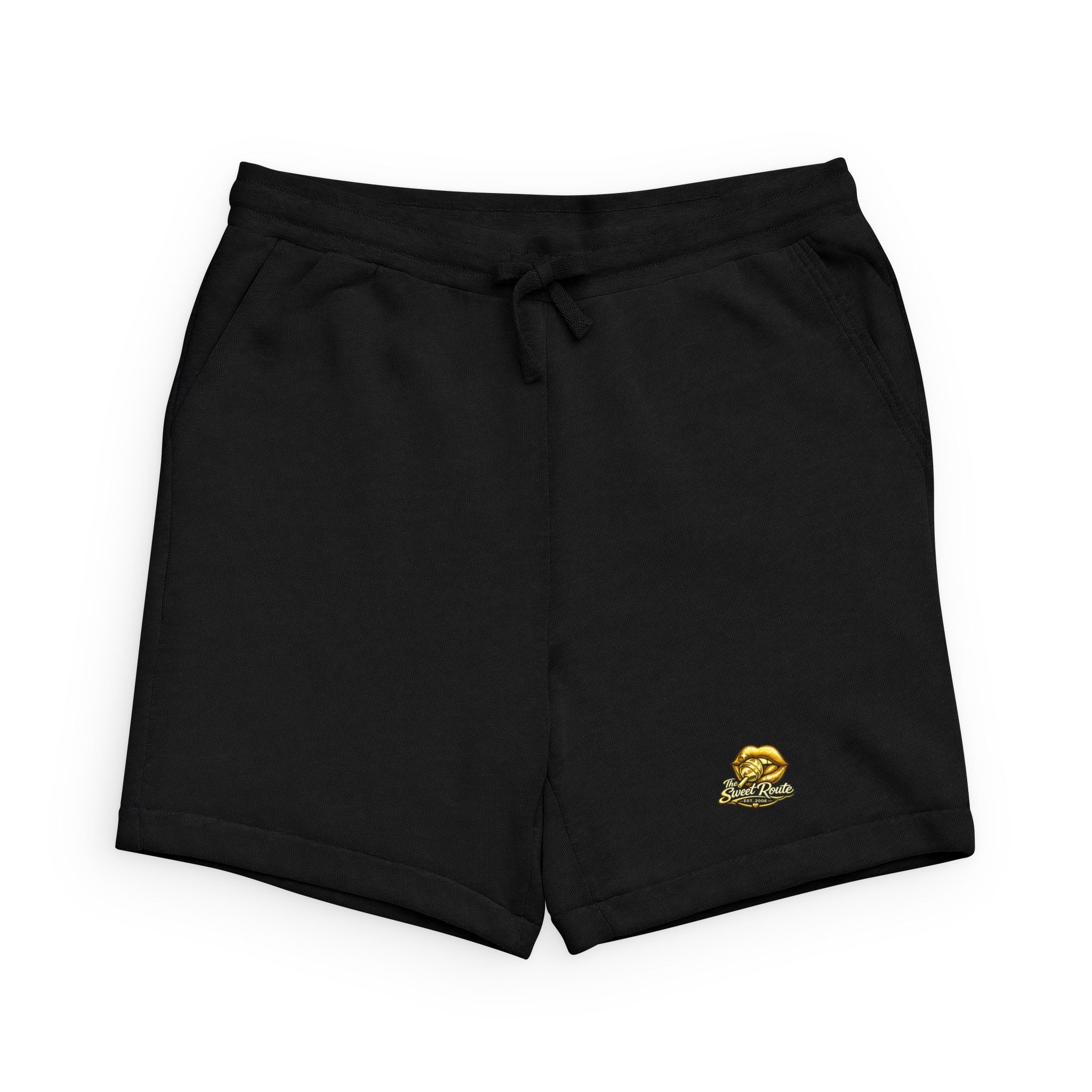 Embroidered Sweet Route Sweatshorts
