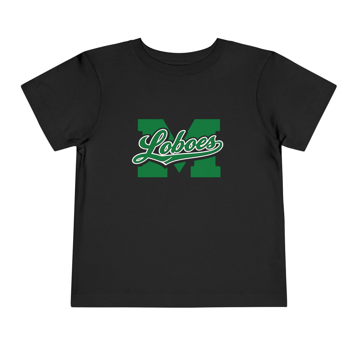 Loboes M Green Block Toddler Tee
