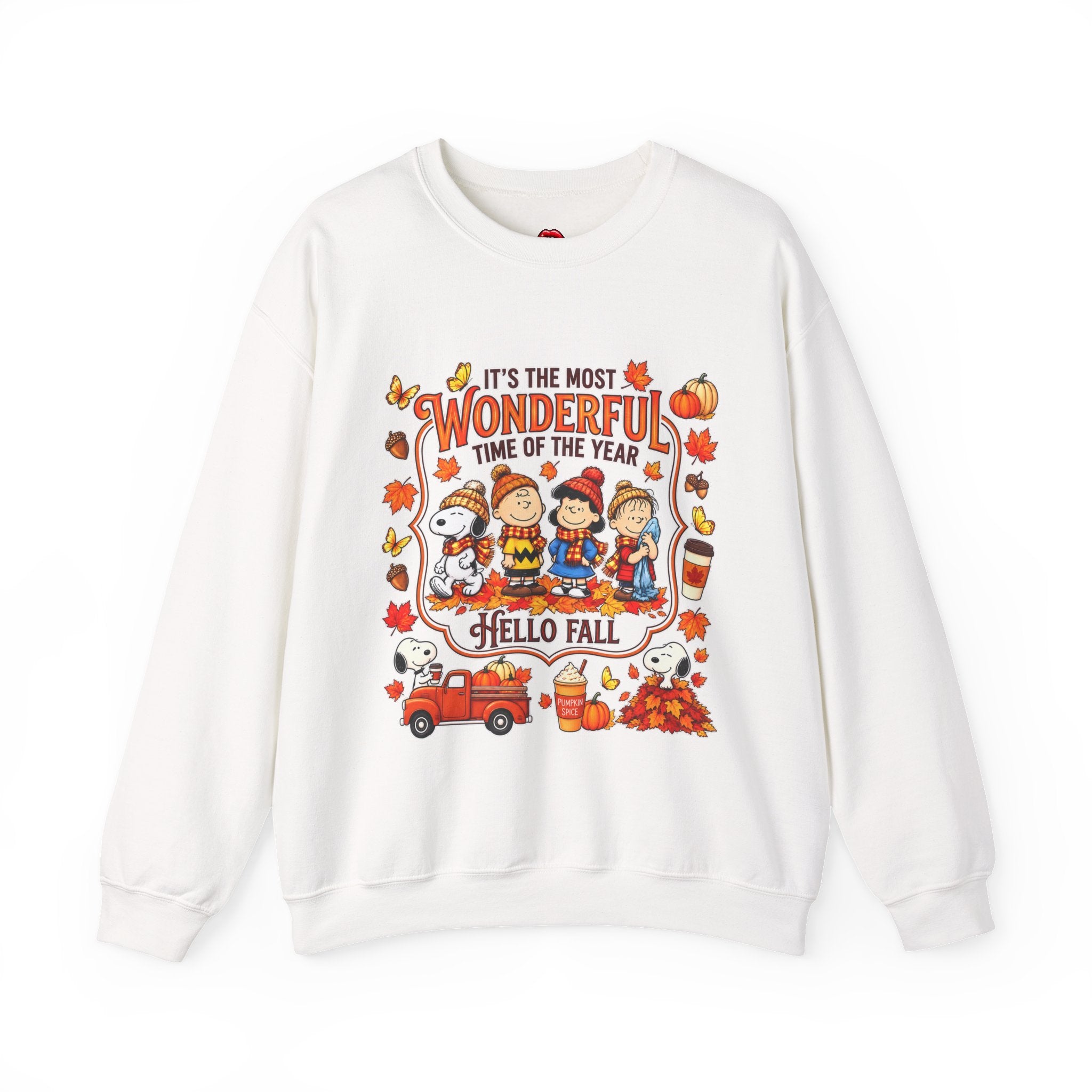 Peanuts Fall Unisex Heavy Blend™ Crewneck Sweatshirt