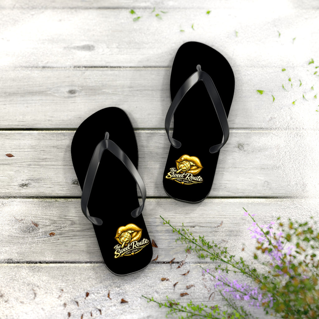 The Sweet Route Flip Flops