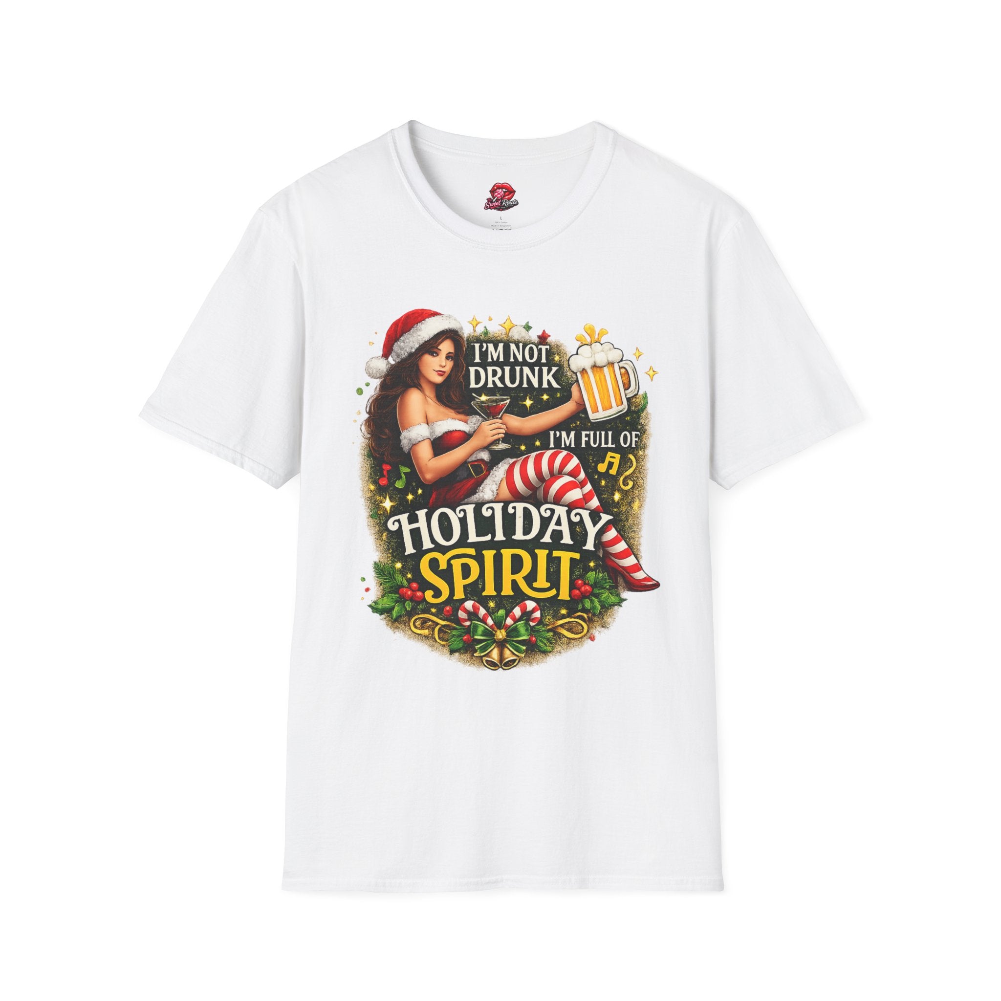 I'm Not Drunk I'm Full of Holiday Spirit T-Shirt