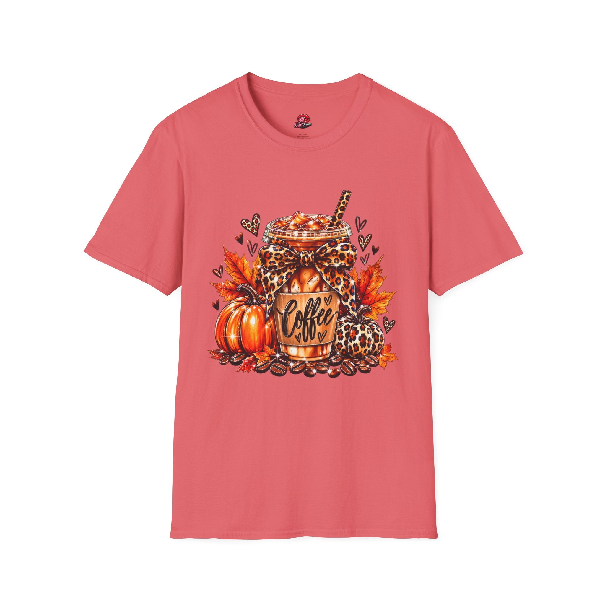 Fall Pumpkin Spice Latte Autumn Tee