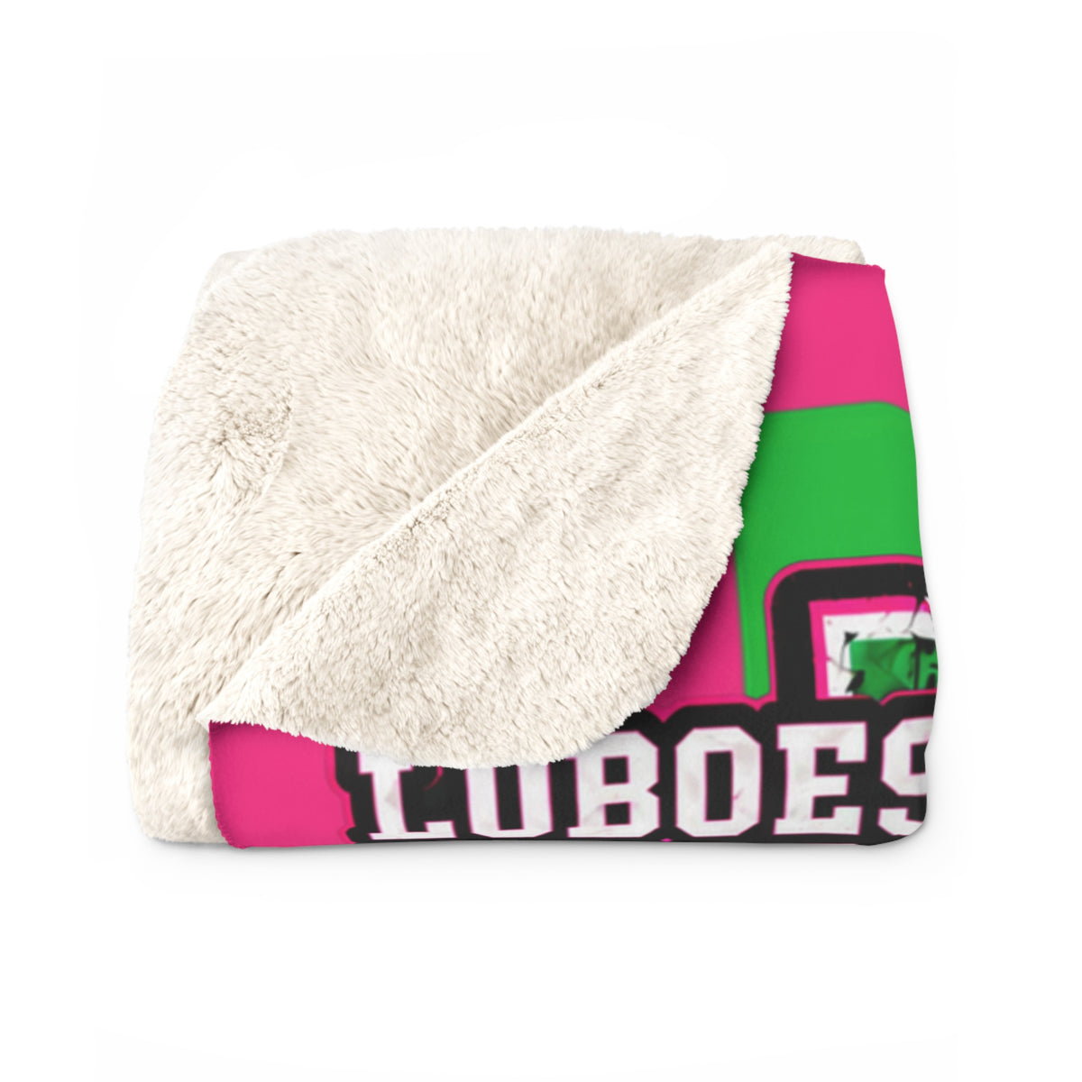 Monahans Loboes Sherpa Fleece Blanket – 2026–2027 Team Spirit