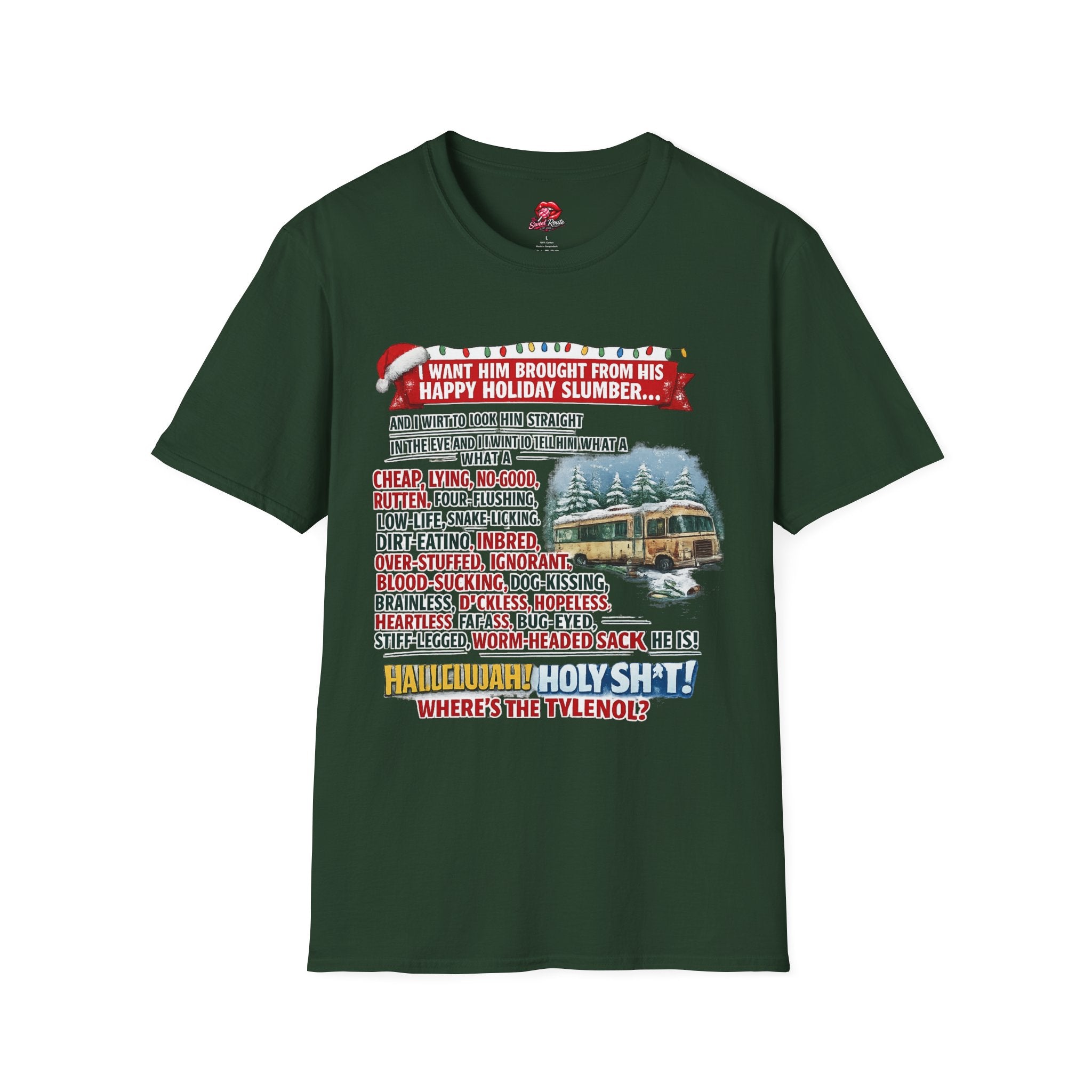 Christmas Vacation 'Happy Holiday Slumber' Graphic T-Shirt
