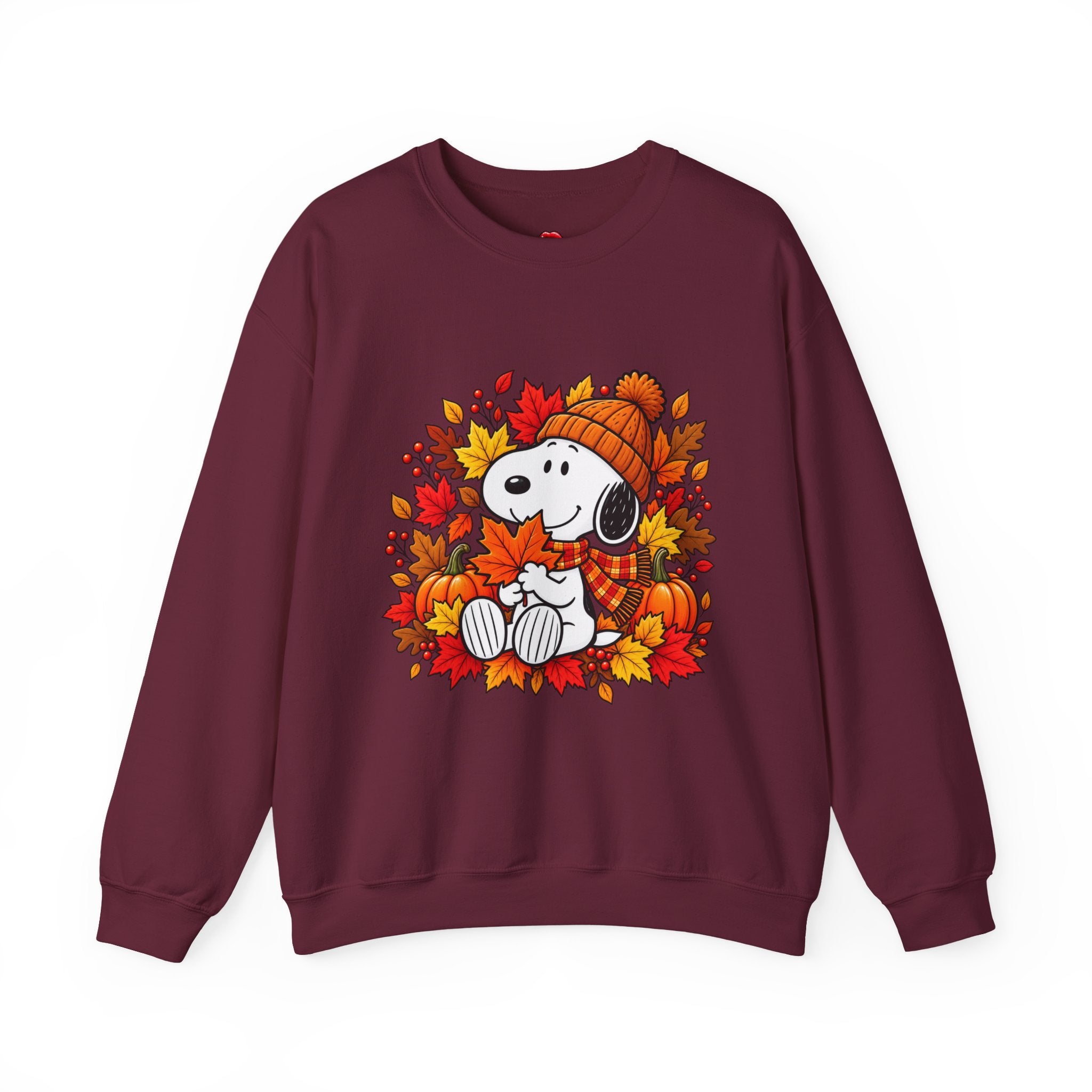 Snoopy Autumn Leaves Sweatshirt