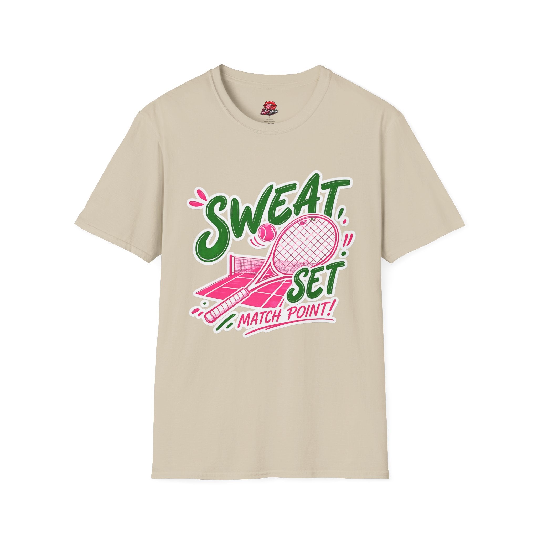 Sweat, Set, Match Point! Tennis Tee