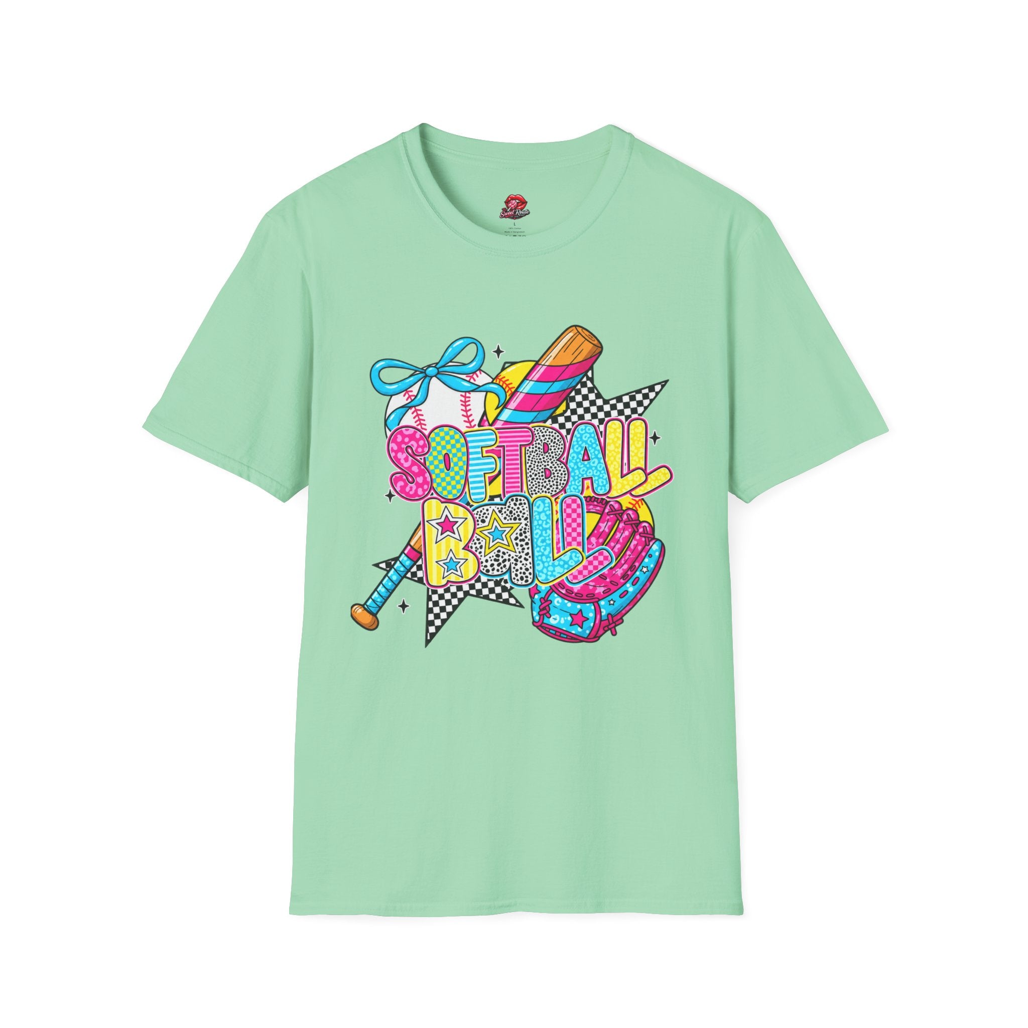 Softball Babe Graphic T-Shirt