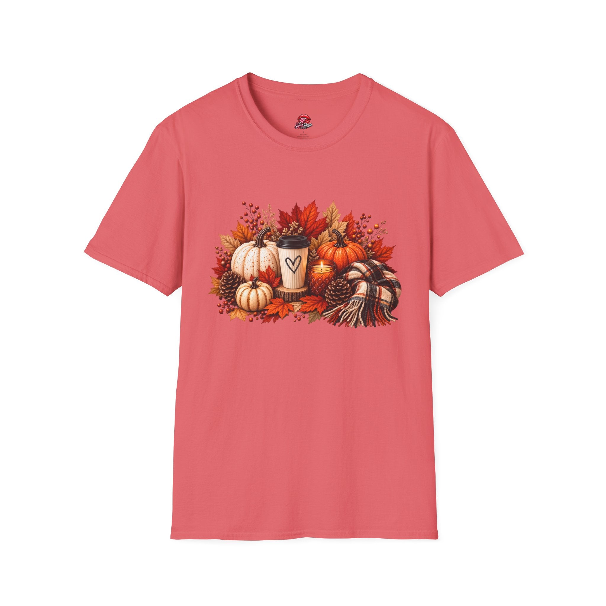 Autumn Coffee & Pumpkins T-Shirt