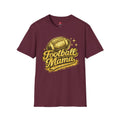 Gold Football Mama T-Shirt