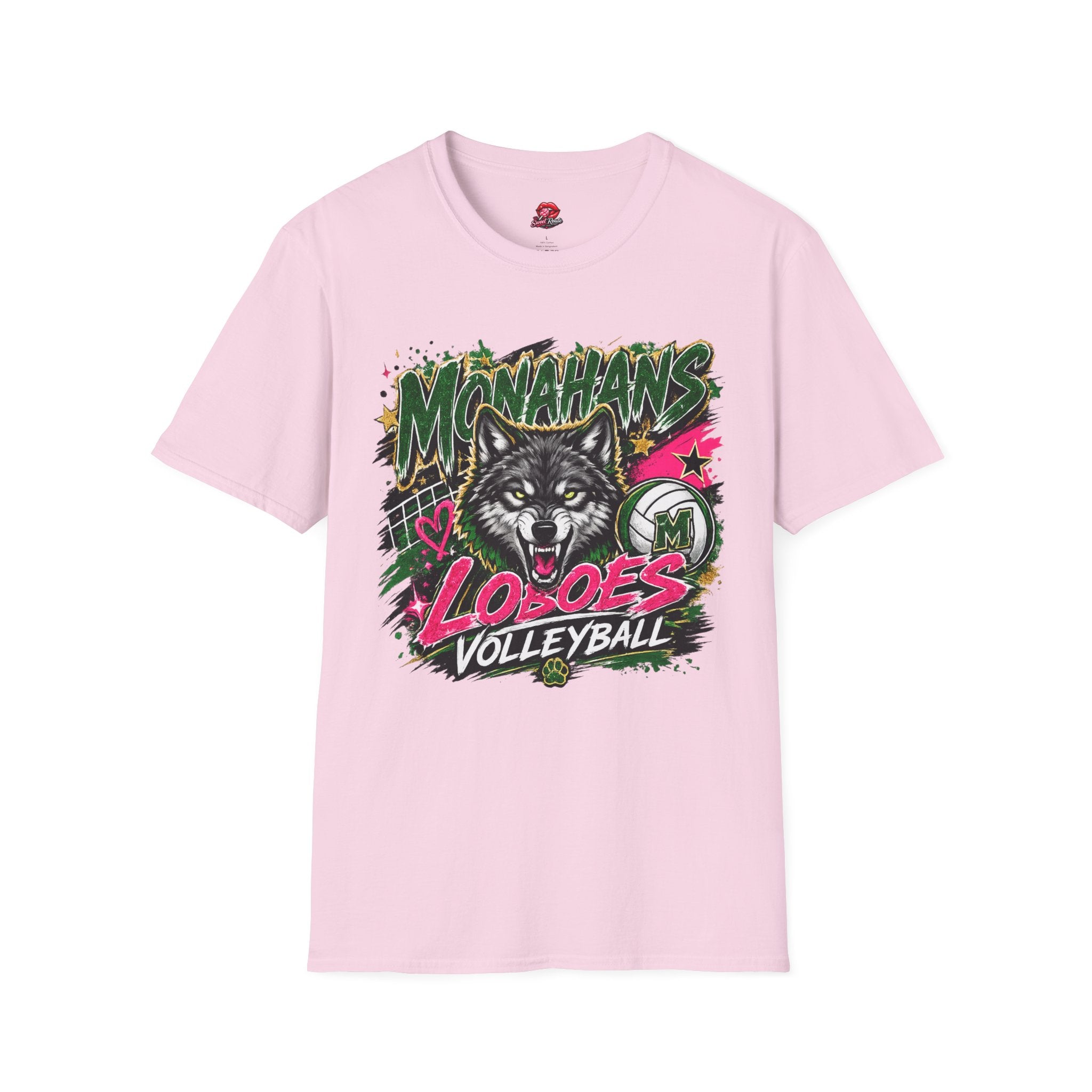 Monahans Loboes Volleyball Graphic T-Shirt
