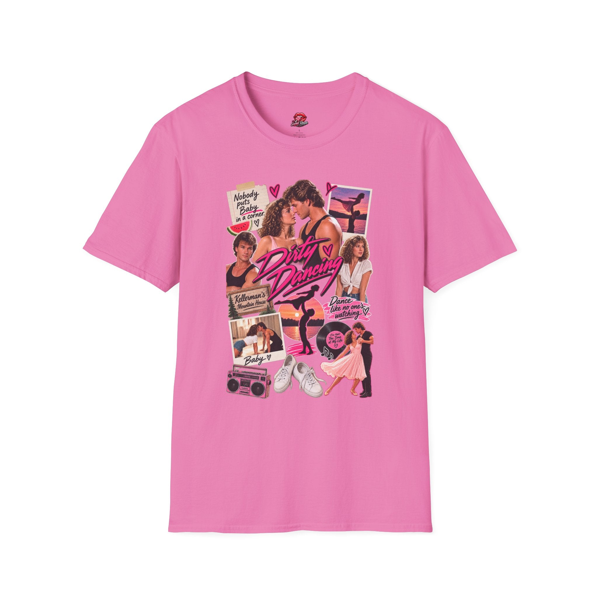Retro 80s Movie Collage Tee