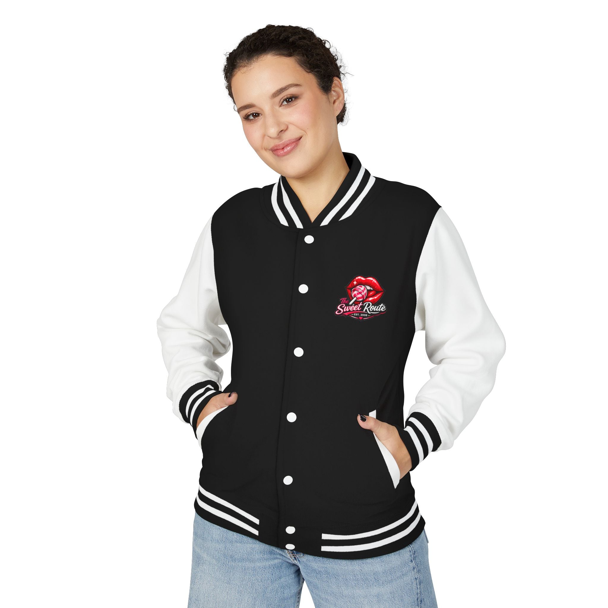 Sweet Route logo Letterman Jacket