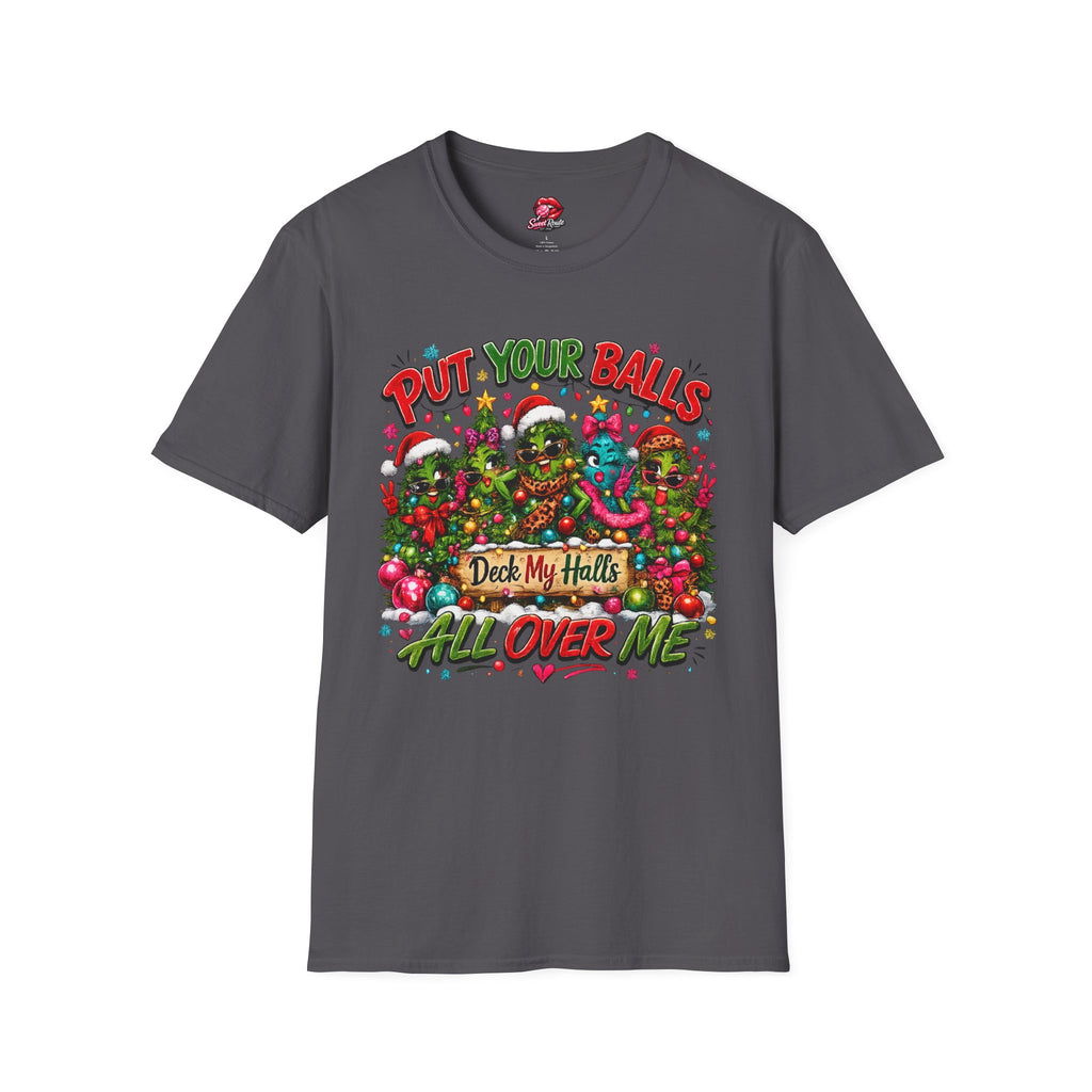 Put Your Balls Christmas Tree T-Shirt