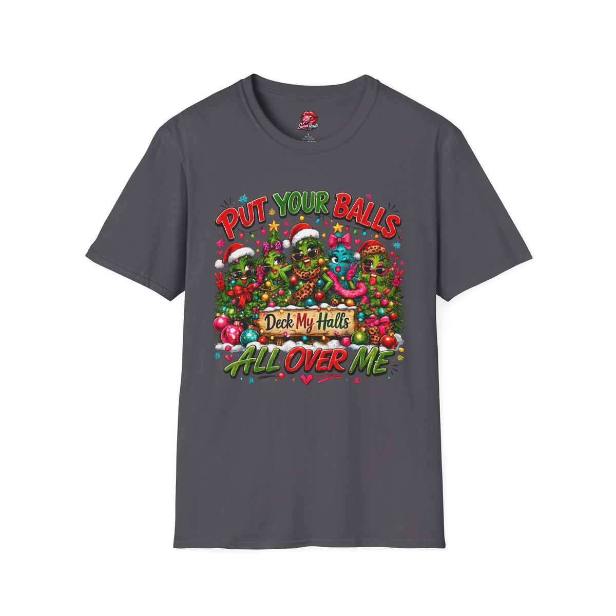 Put Your Balls Christmas Tree T-Shirt