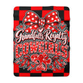 Grandfalls Royalty Cowgirls Sherpa Blanket