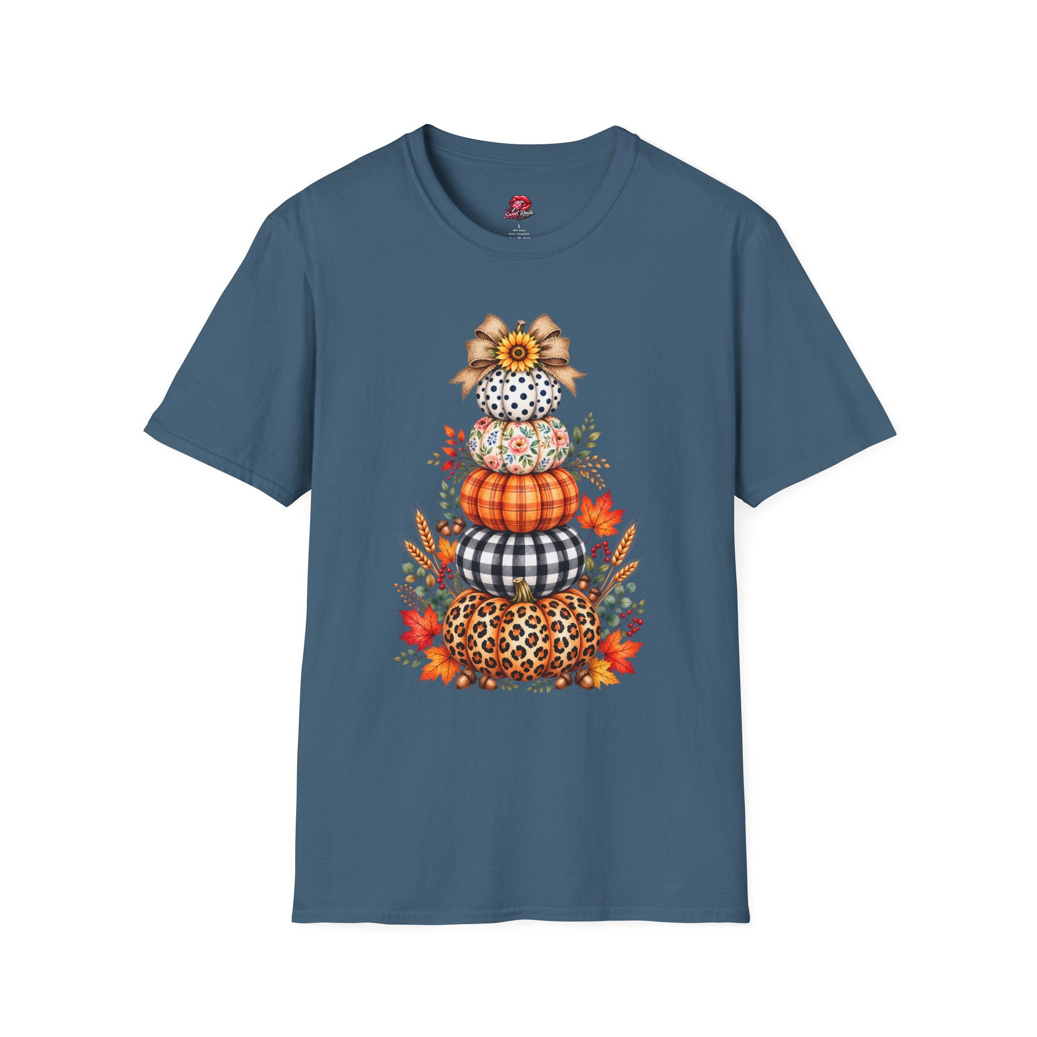 Fall Pumpkin Stack T-Shirt