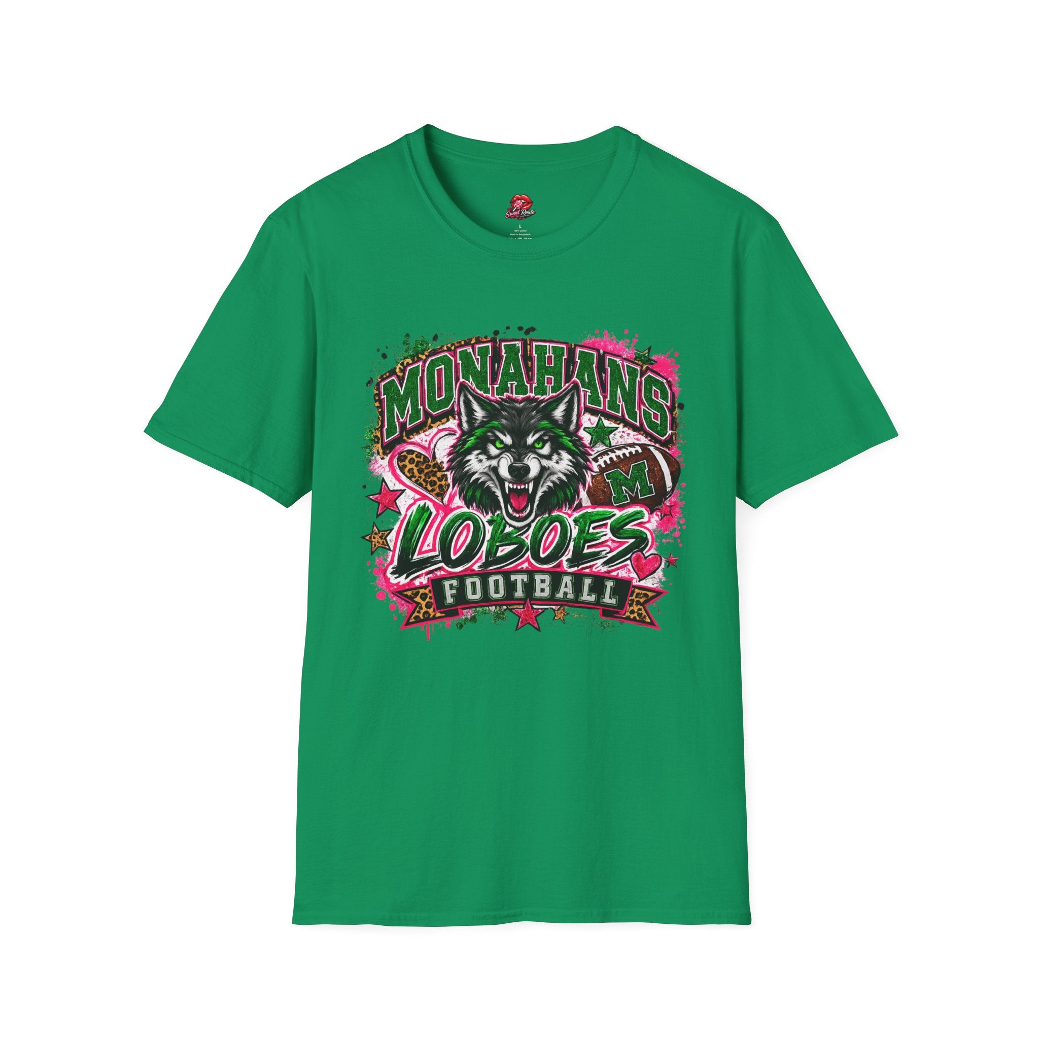 Monahans Loboes Football T‑Shirt