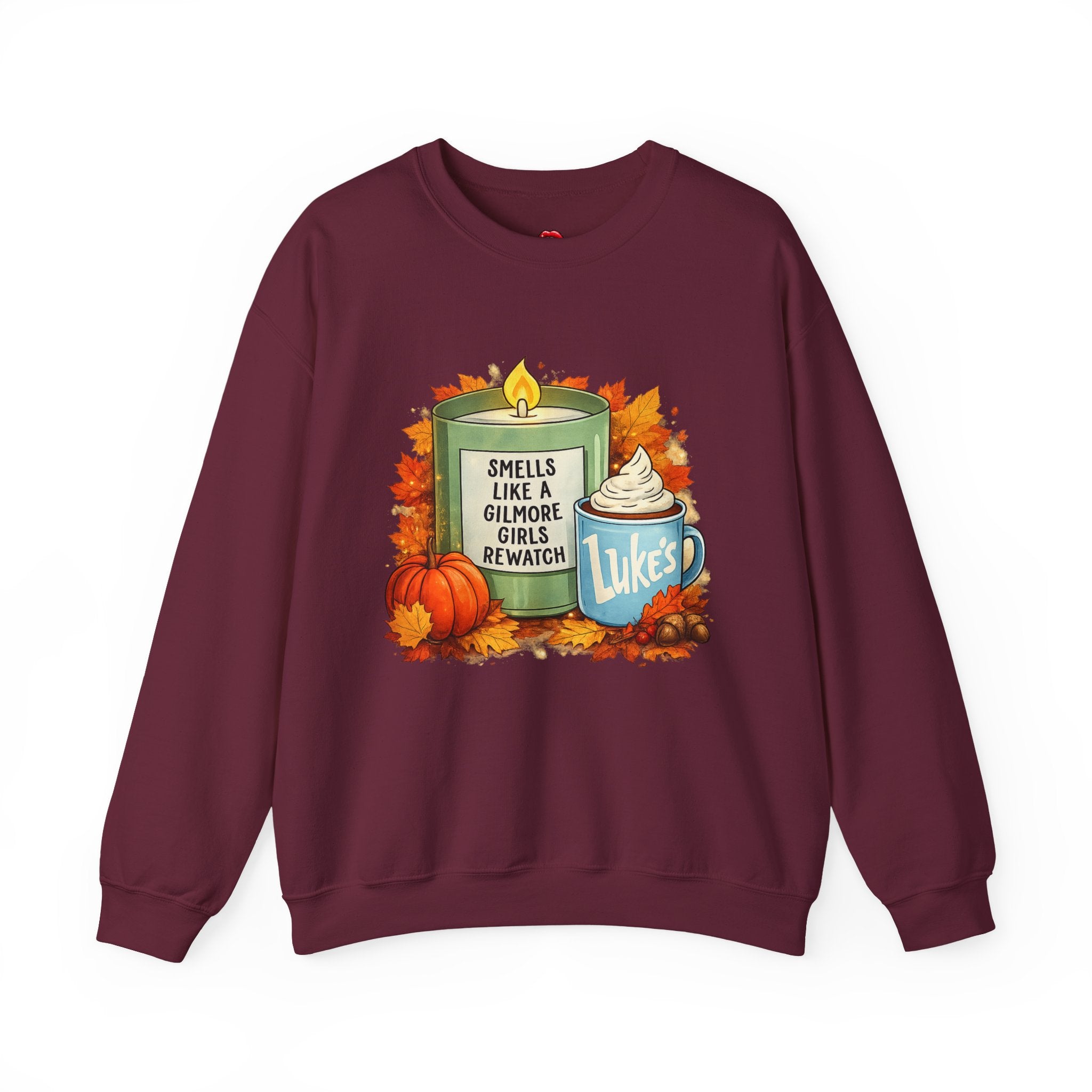Smells Like  Fall Candle & Luke's Coffee Sweatshirt