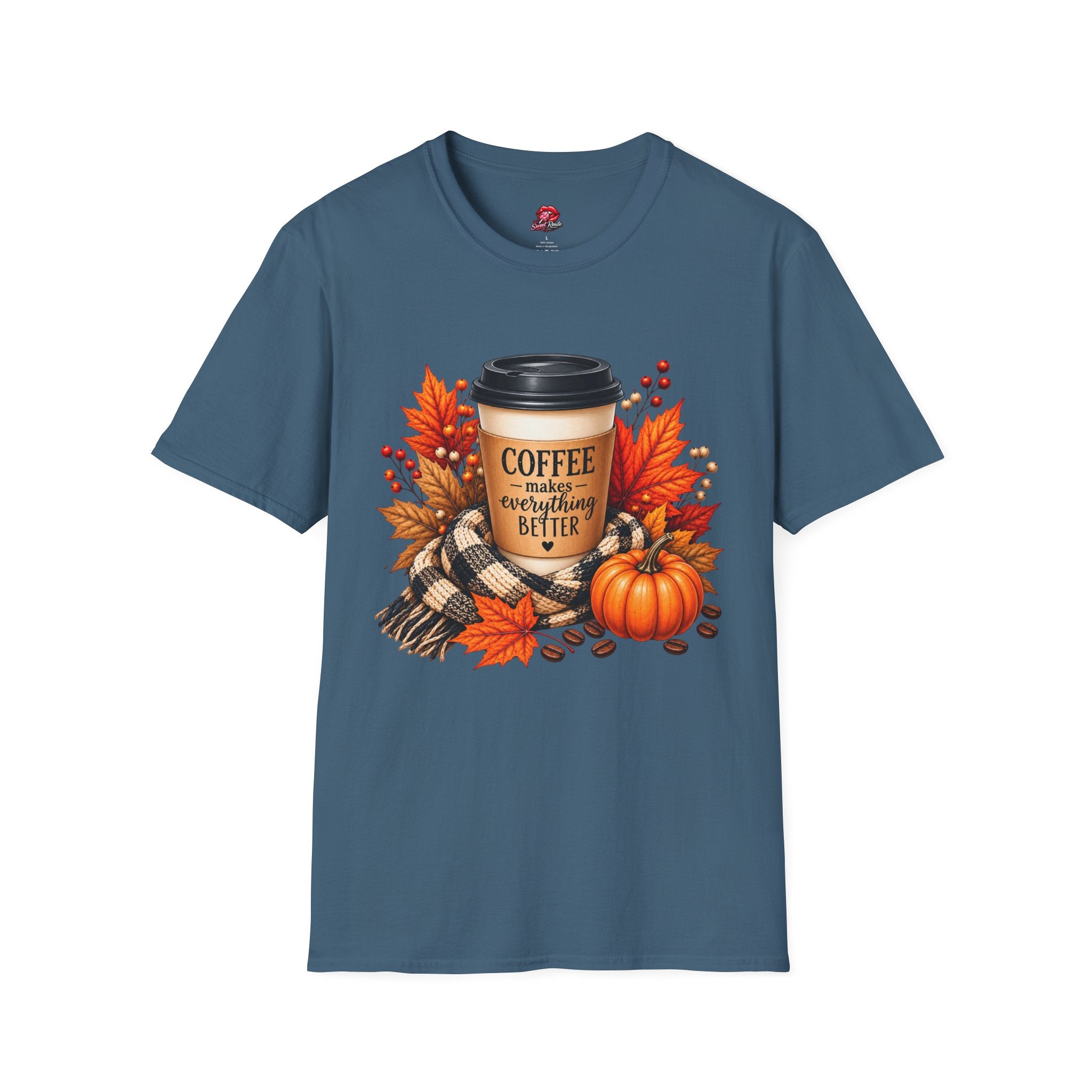Coffee Makes Everything Better Fall T-Shirt