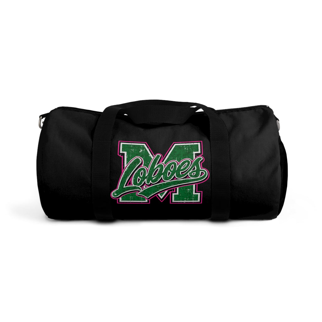 Loboes M Letter Duffel Travel Bag